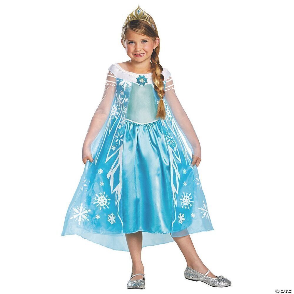 NWT Elsa Frozen Girl's Size 7 to 8 Halloween Costume